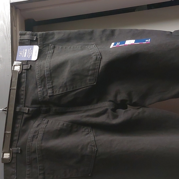 Men's George Regular Fit Black Jeans Sz 40x32 - Picture 5 of 7